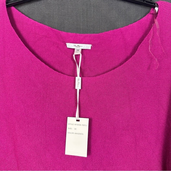 Vila Milano | Elegant Fuchsia Blouse - Picture 2 of 7